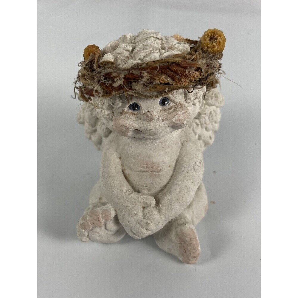 Vintage 90’s Dreamsicles Cherub Angel CAST ART Sitting Angel Baby.